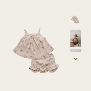 Jamie Kay 1 yr 2 pc set top bloomer pennys garden